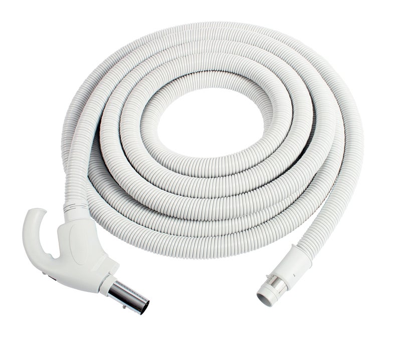 Cen-Tec Systems 93620 Low Voltage Central Vacuum Hose, Light Gray - Image 1